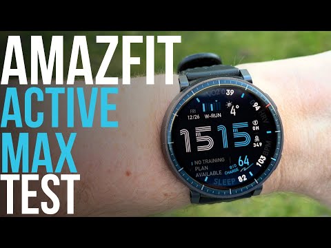 Amazfit Active Max Test - eine gute günstige Garmin Alternative?
