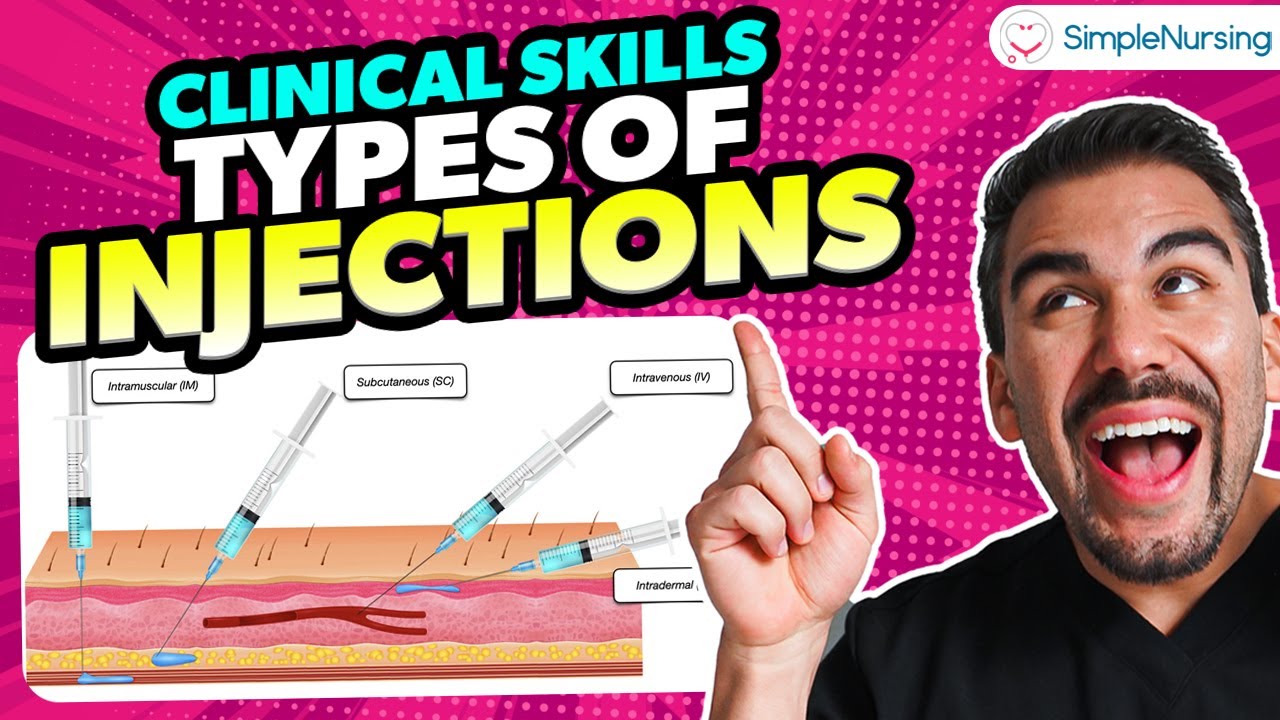 Complete Guide to Injection Types - Clinical Skill Review for Nursing Students