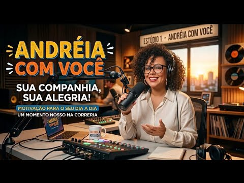 ANDRÉIA COM VOCÊ - Alegria, carinho e boas energias