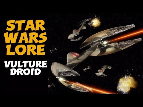 Vulture Droids, the tie fighter of the clone wars | Star Wars Starfighters