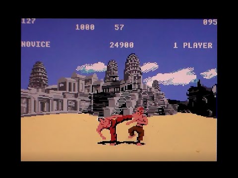 Fist II - Tournament Mode on Commodore 64