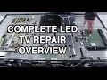 LED TV Repair Tutorial Common Symptoms Solutions How To Repair LED TVs
