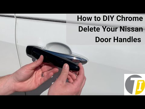 Snap On Door Handles to Chrome Delete 2019-2023 Nissan Altima, Sentra and Pathfinder