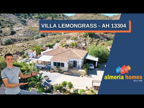 3 bedroom villa for sale in Zurgena with a garage and stunning views / Villa Lemongrass  - AH13304