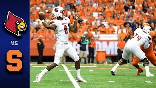 Louisville vs. Syracuse Football Highlights (2016)
