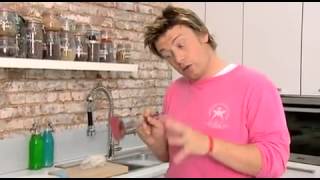 Jamie's Ministry of Food - parmesan chicken breasts with crispy posh ham