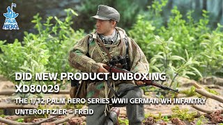 Figurka Unteroffizier Freid - German WH infantry 1/12 Palm Hero Series 