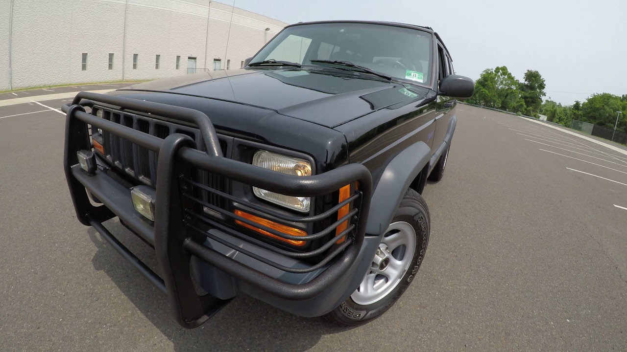 4K Review 1998 Jeep Cherokee Sport 4x4 Virtual Test-Drive ...