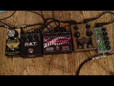 Doom / Stoner / Drone Metal Pedals Shootout (Fuzz Factory, Pharaoh, RAT, Acapulco Gold)