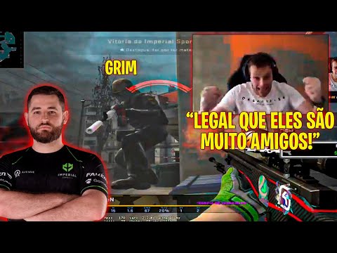 APOKAO REAGE A TELA DO FALLEN NO X1 VS GRIM!!