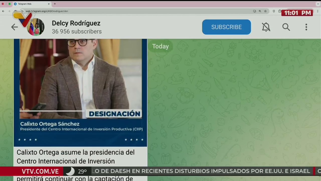 Delcy Rodríguez nombra nueva ministra de salud y nuevo presidente del CIIP