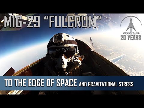 MIG-29: To The Edge of Space and gravitational Stress
