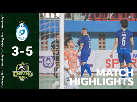 HIGHLIGHTS PERTANDINGAN : KANCIL BBK PONTIANAK 3 x 5 BINTANG TIMUR SURABAYA