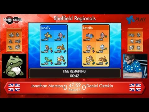 Pokémon VGC 2018 Sheffield Regional Round 5 - Jonathan Marston vs Daniel Oztekin