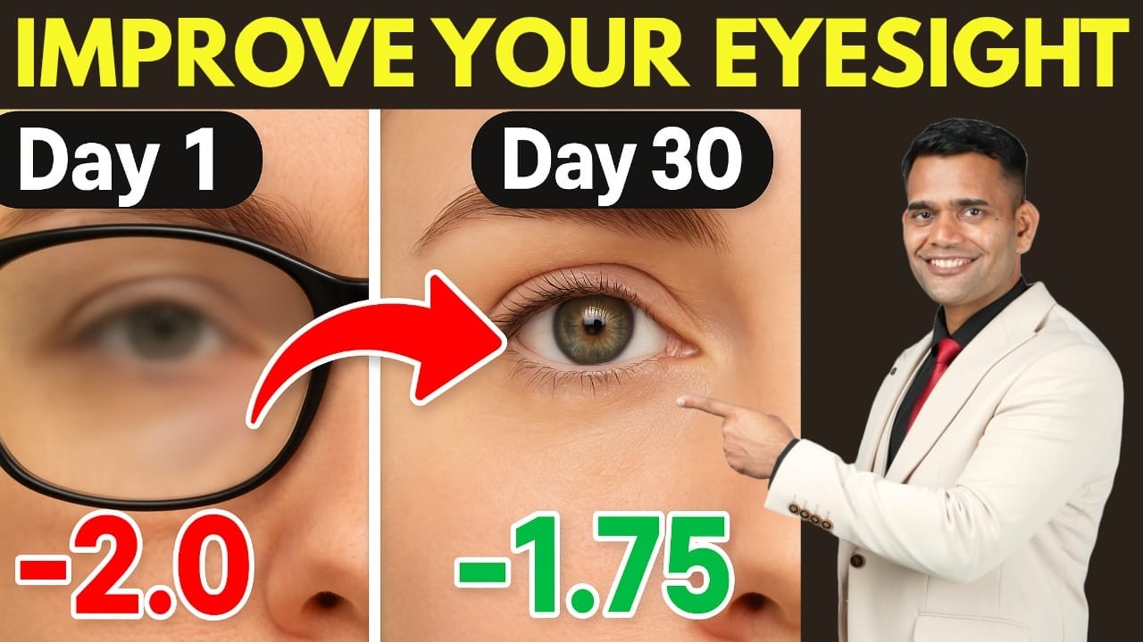 Fix Weak Eyesight Naturally | 30 Day Vision Improvement