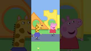 Hole in the Wall!  #PeppaPig #Shorts