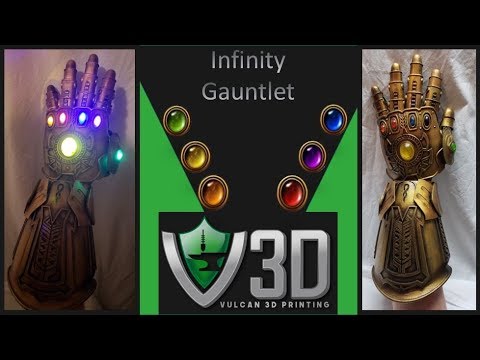 How to make an Infinity Gauntlet (Avengers Endgame, Avengers Infinity War.)