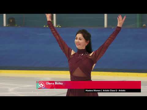 🥇Gold Medal ⛸️Olena Boiko - Masters Women Artistic Class I , ISU Adult Competition Ottawa 2022