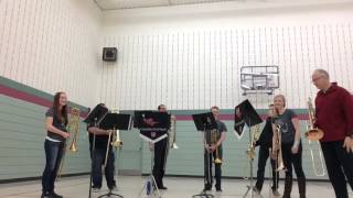 Salvation Army Trombones Double Quartet