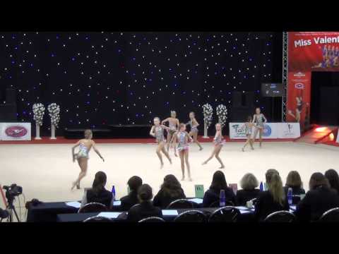 Team Minetit Tampereen Voimistelijat AGG 12-14 Miss Valentine 2015