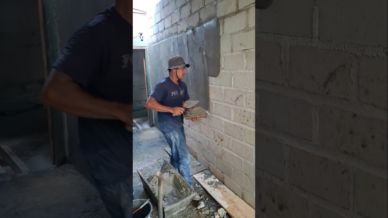 How to plaster walls quickly and neatly...