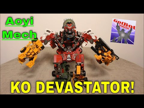 Aoyi Mech KO Studio Series Devastator - GotBot True Review NUMBER 936
