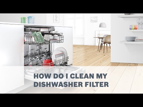 Bosch Dishwashers - How To Clean Dishwasher Filter