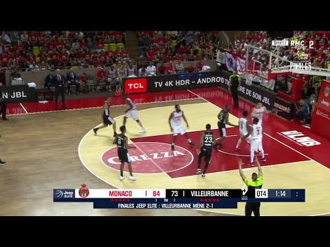 Charles Kahudi (13 points) Highlights vs. Monaco