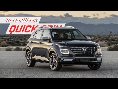 External Review Video 8HIvFPJf85s for Hyundai Venue (QX) Crossover (2019)
