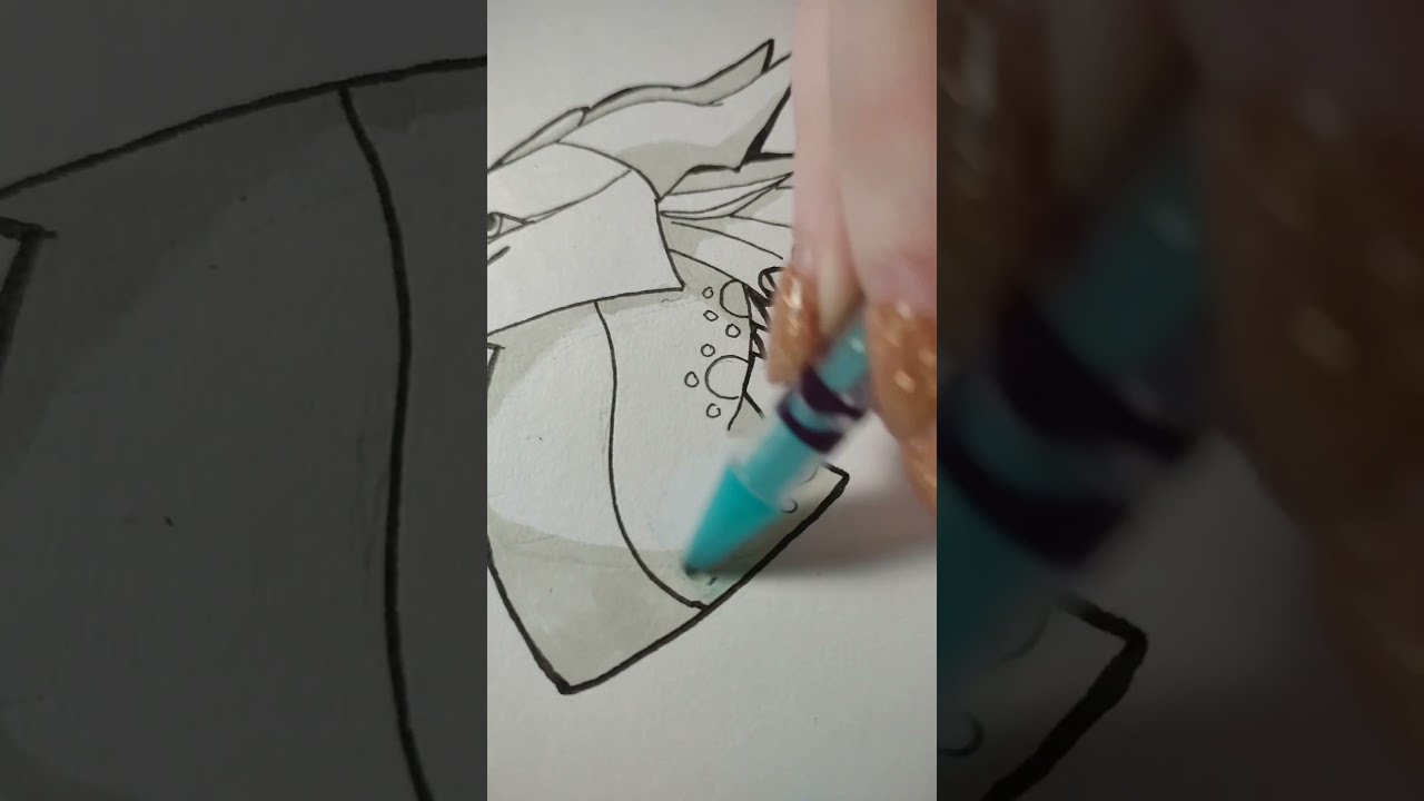 drawing your ocs untill i fill up my wall (p1) @crazzycreeper375  #art #oc #drawing