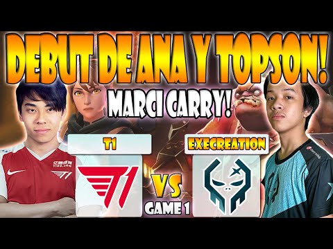 T1 VS EXECREATION BO3[GAME 1]ANA VS PALOS - THE INTERNATIONAL 2022:SEA QUALIFIER- DOTA