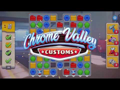 Chrome Valley Customs Level 179 - NO BOOSTERS GAMEPLAY + FULL STORY 🚘🔧 | SKILLGAMING ✔️