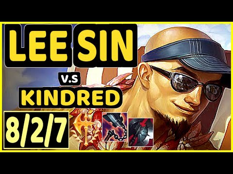 SELFMADE (LEE SIN) vs KINDRED - 8/2/7 KDA JUNGLE CHALLENGER GAMEPLAY - EUW