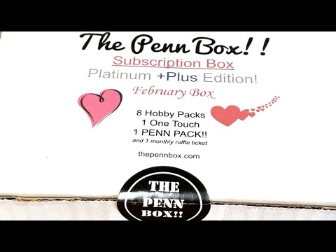 OPENING THE NEW $90 PENN BOX PLUS BASEBALL CARD SUBSCRIPTION BOX (February 2021)