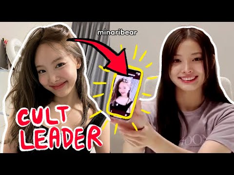 nmixx jinni being a *proud* customer of viral nayeon trend