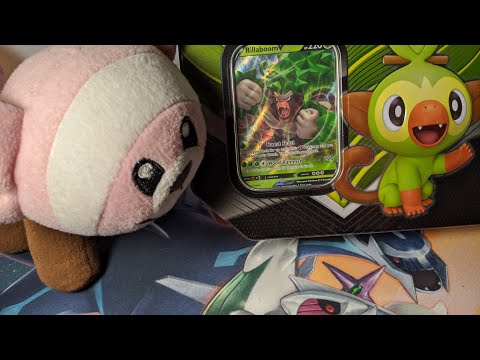 Opening a Rillaboom V tin