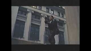 P.J. Griffith playing a sniper in the Dark Knight Rises video