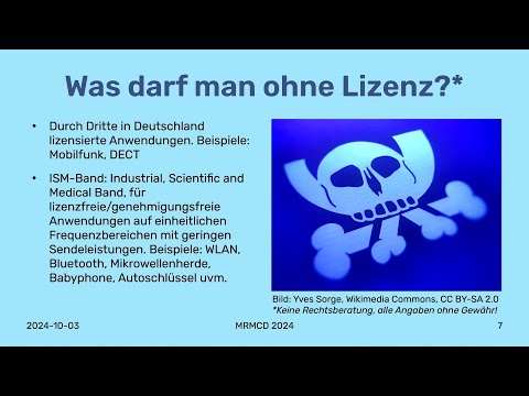 Video Thumbnail: MRMCD2024 Warum genau Du genau jetzt mit Amateurfunk anfangen solltest!