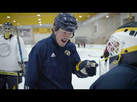 Jr Predators Goalie Clinic with Coach Austin Keiser and @themdmedia