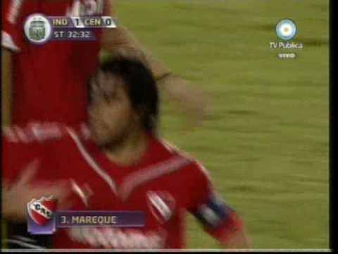 INDEPENDIENTE 2 ROSARIO CENTRAL 0 CLAUSURA 2010 GOL DE MAREQUE