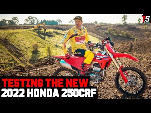 TESTING THE NEW 2022 HONDA CRF250 AT THORESWAY MX