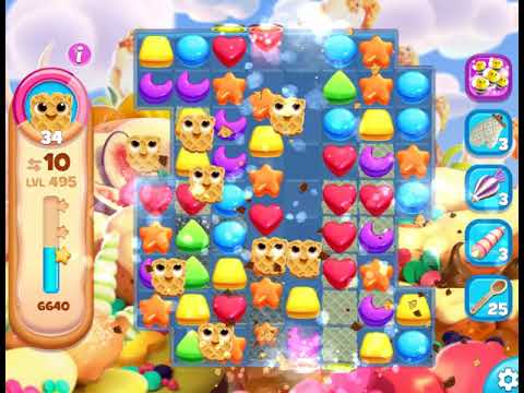 Cookie Jam Blast Level 495