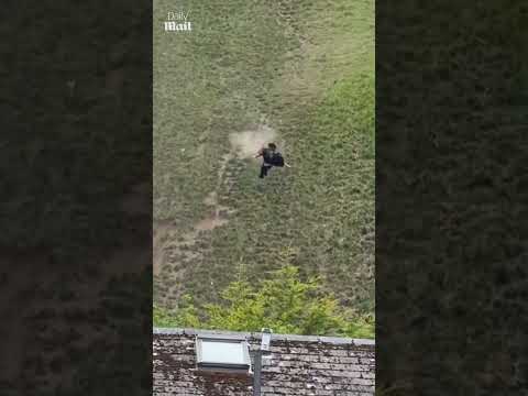 Cheese racer completely loses control at full speed