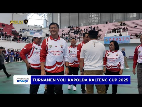 TURNAMEN VOLI KAPOLDA KALTENG CUP 2025 RESMI DIGELAR YANG DIIKUTI 26 TIM