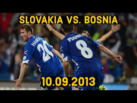 Slovakia vs. Bosnia & Herzegovina 1:2 | World Cup Qualifiers 2014 | Highlights 10.09.2013