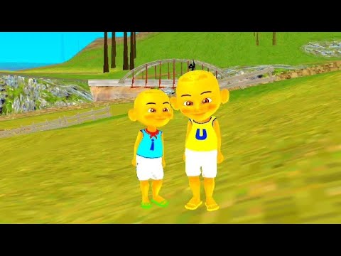 Upin dan ipin pergi Ke Rumah Mainan lucu😂