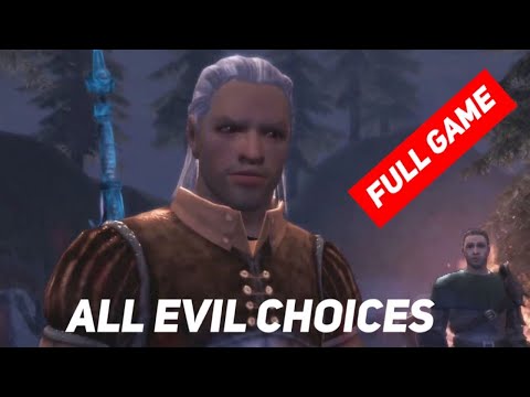 Dragon Age: Origins - All Evil Choices - FULL GAME