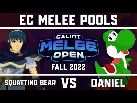 Squatting Bear (Marth) vs Daniel (Yoshi) - East Coast Melee Pools - GMO Fall '22
