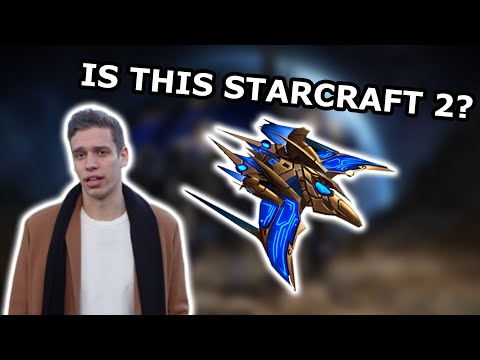 StarCraft 1 Build In StarCraft 2? Phoenix And Blink DT) | Beating Grandmaster With Stupid Stuff