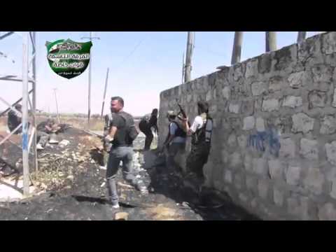 اشتباكات بين لواء أحباب الله  وقوات النظام في كفريا والفوعة في إدلب